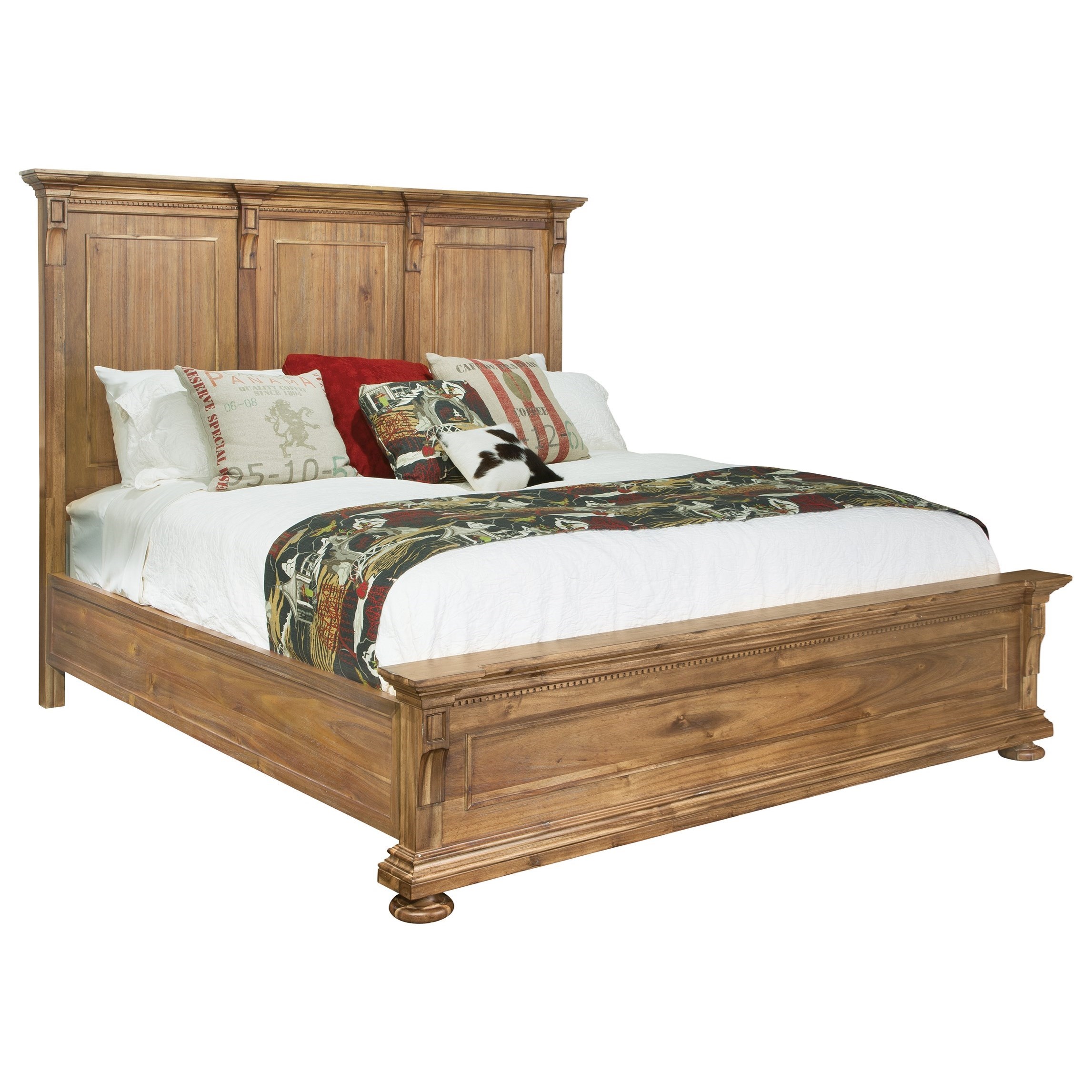 King Panel Bed