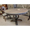 Hermie's Table Shop The Master Customizable Solid Wood Dining Table