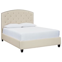 Twin Size Customizable Upholstered Bed with 1 Storage Drawer