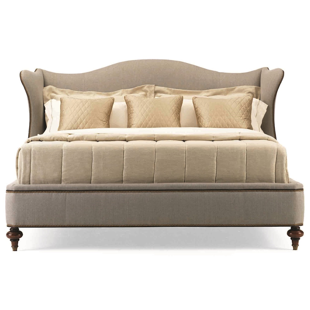 Hickory White Continental Classics Collection King Upholstered Bed