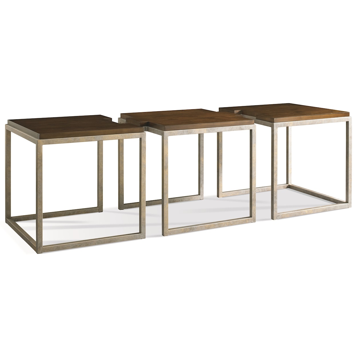 Hickory White Stratos Collection End Bunching Cocktail Table