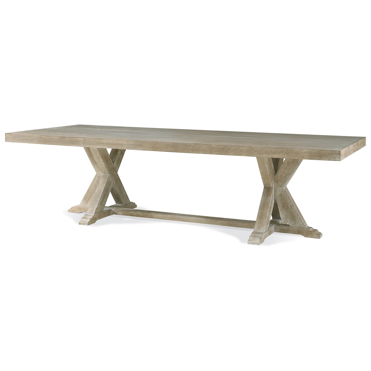 Hickory White Urban Loft Collection Rectangular Dining Table