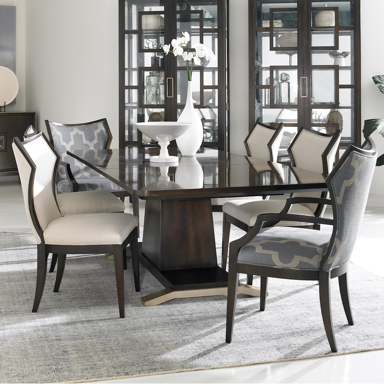 Hickory White Westport Collection 7 Piece Table & Chair Set