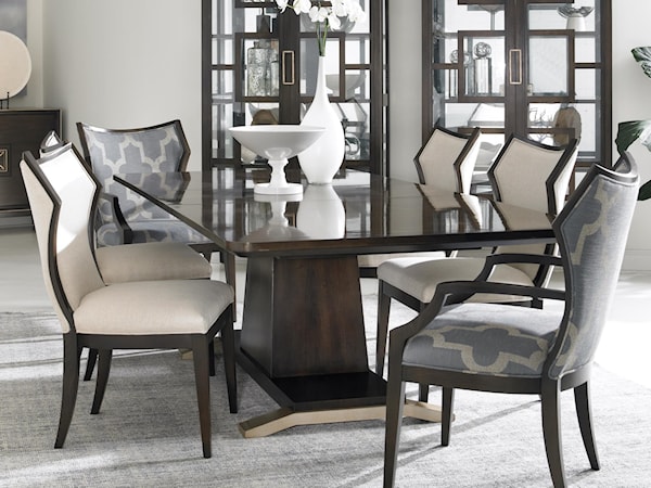 7 Piece Table & Chair Set