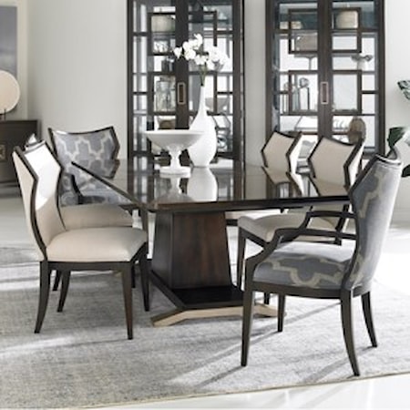 7 Piece Table & Chair Set