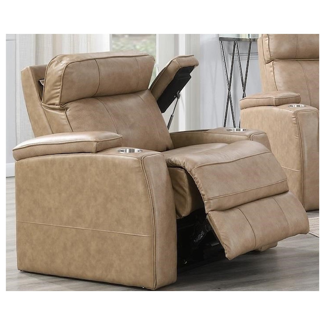 Highlife Furniture Sosa Power Headrest & Lumbar Recliner