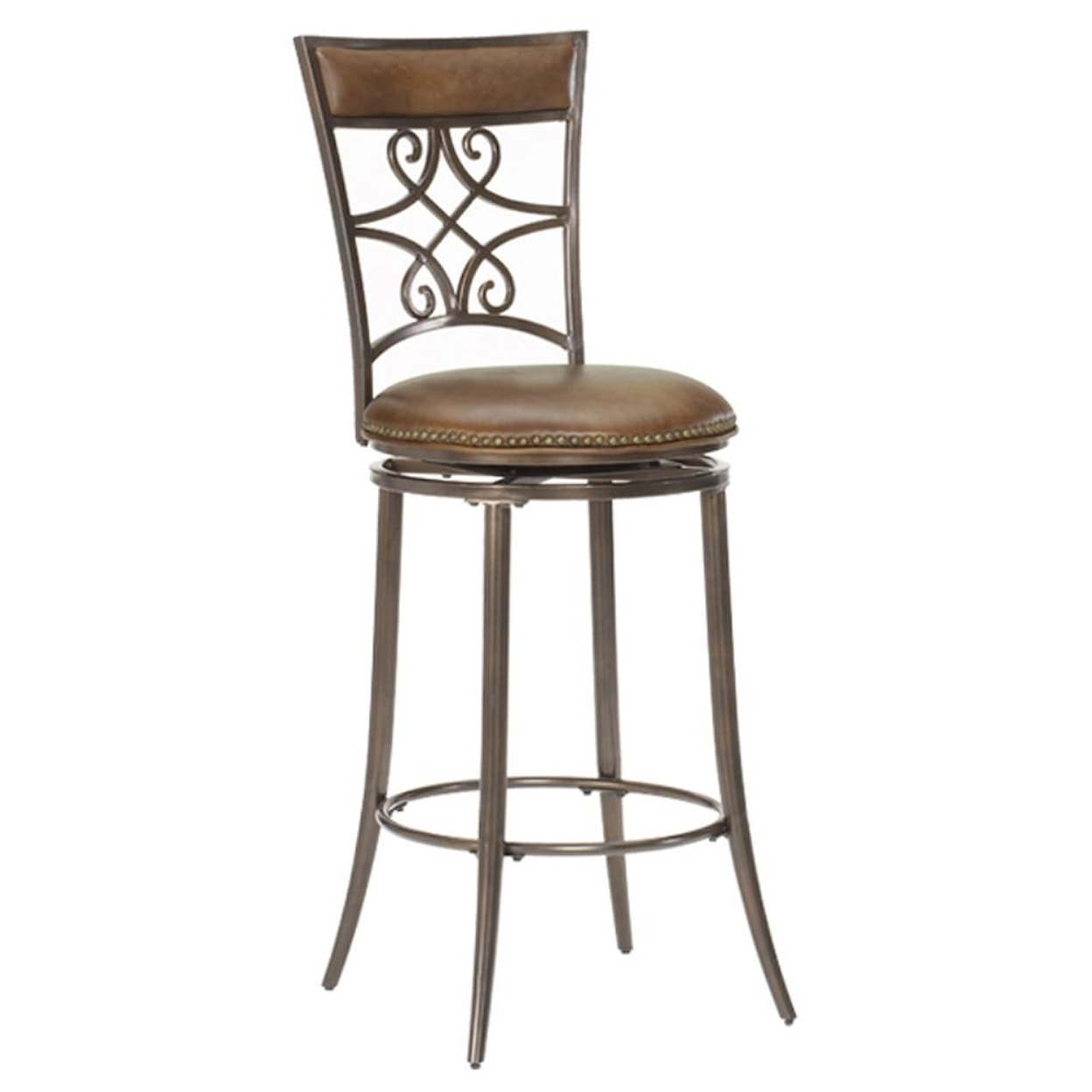 Hillsdale Bar Stools 26" Counter Height Seville Swivel Stool 