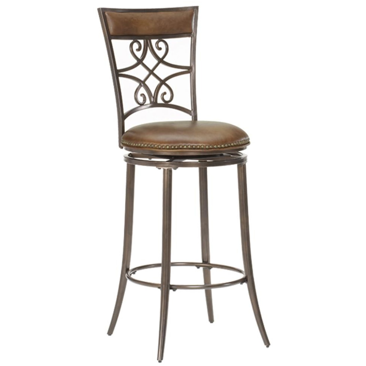 Hillsdale Bar Stools 26" Counter Height Seville Swivel Stool 