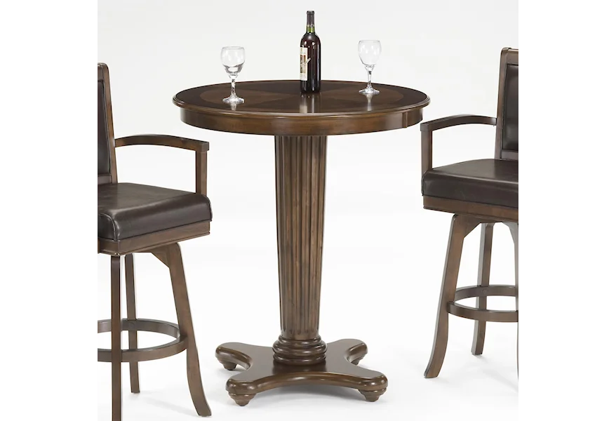 Ambassador Bar Height Table by Hillsdale at A1 Furniture & Mattress