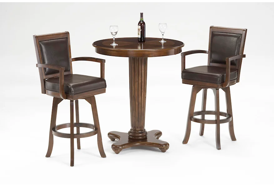 Ambassador 3-Piece Pub Set by Hillsdale at Simply Home by Lindy's