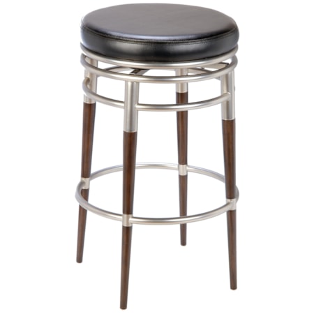 30" Salem Backless Swivel Bar Stool