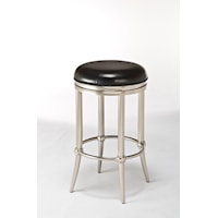 Cadman Backless Counter Stool with Tapered Feet