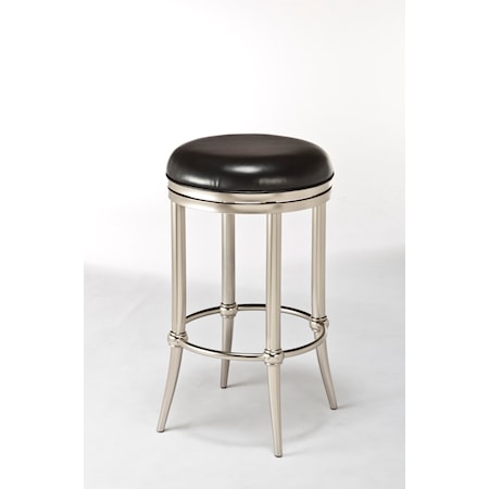 Kilgore Backless Counter Stool with Tapered Feet