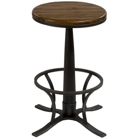 Rivage Backless Swivel Bar Stool