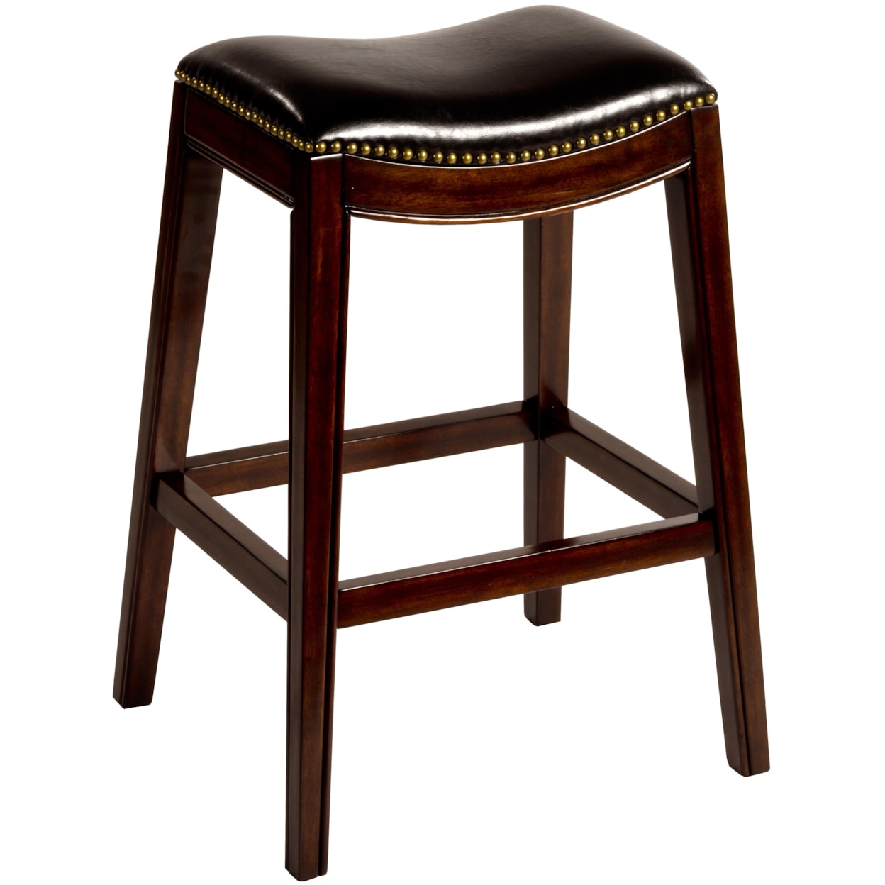 Hillsdale Backless Bar Stools 30" Sorella Saddle Bar Stool