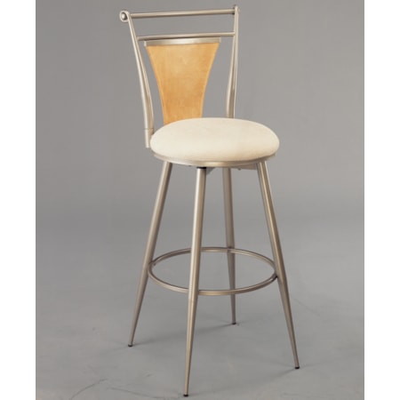 24" Counter Height London Swivel Stool