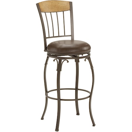 24" Counter Height Lakeview Swivel Stool