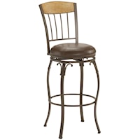 24" Counter Height Lakeview Swivel Stool