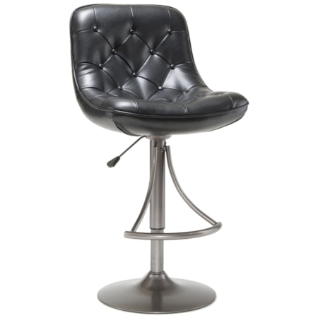 Adjustable Height Oyster Grey Aspen Barstool
