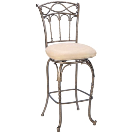 30" Bar Height Kendall Swivel Stool
