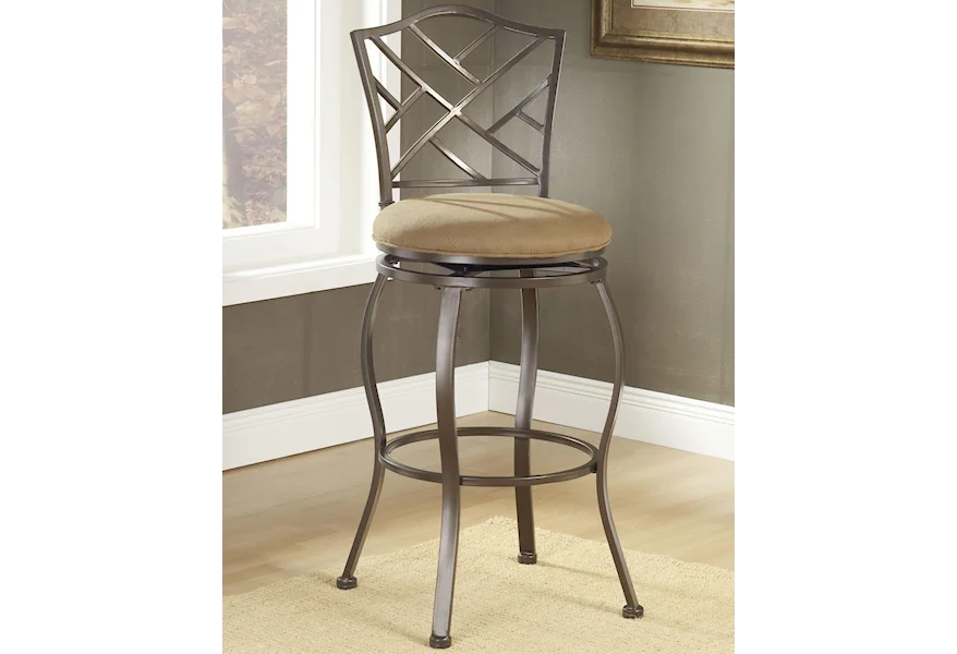 Bar Stools Counter Height Swivel Stool by Hillsdale at VanDrie Home Furnishings