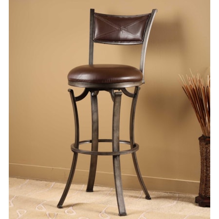 Drummond Swivel Counter Stool