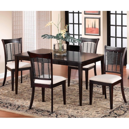 Five Piece Rectangle Dining Set