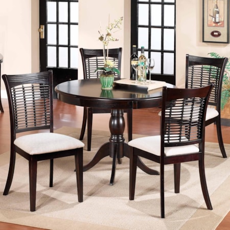 Five Piece Round Dining Set