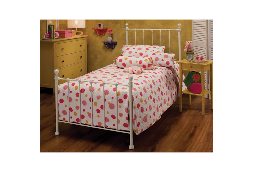 Metal Beds Queen Molly Bed Set by Hillsdale at A1 Furniture & Mattress