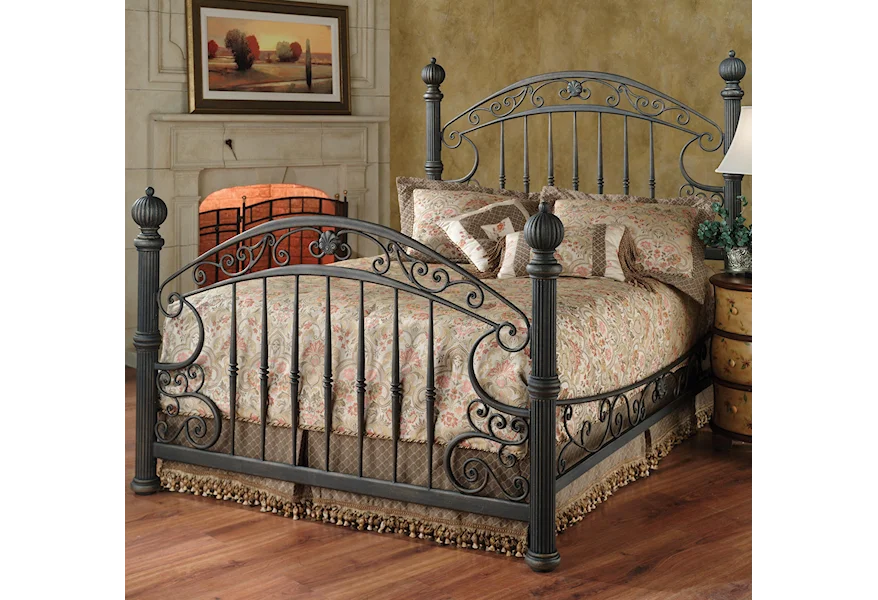Metal Beds Queen Chesapeake Bed by Hillsdale at Belpre Furniture