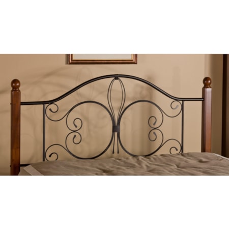 Full/Queen Milwaukee Wood Post Headboard