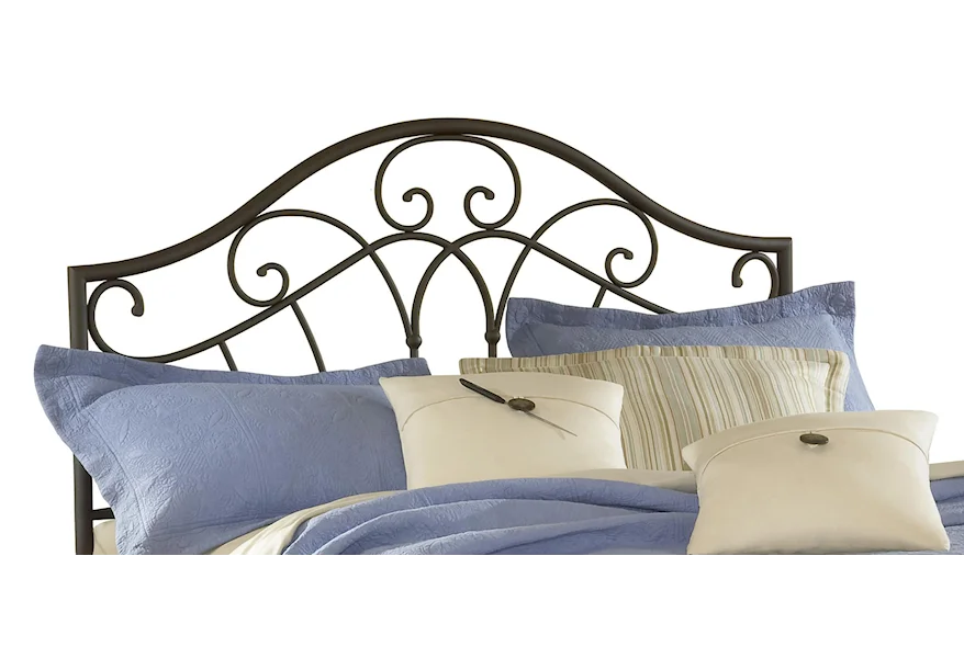 Metal Beds Josephine King Headboard with No Rails by Hillsdale at A1 Furniture & Mattress