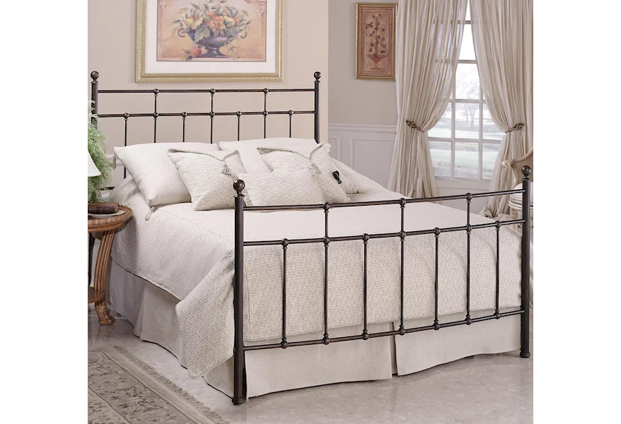Metal Beds King Providence Bed by Hillsdale at Mueller Furniture