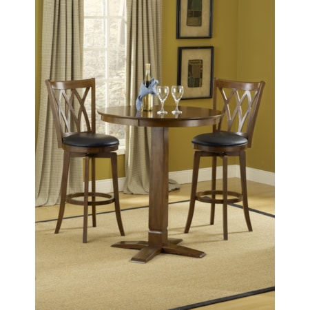 3-Piece Bar Table and Stool Set