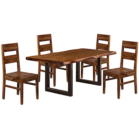 Table and 4 Side Chairs