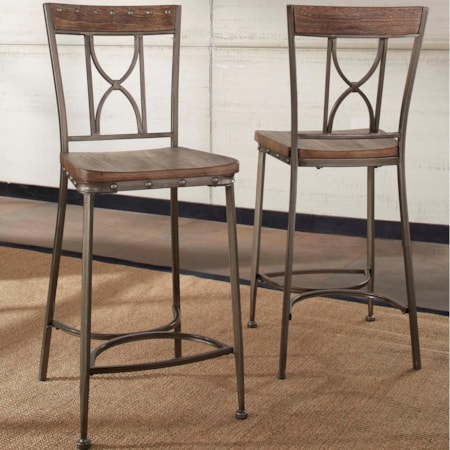 Non-Swivel Counter Height Stool