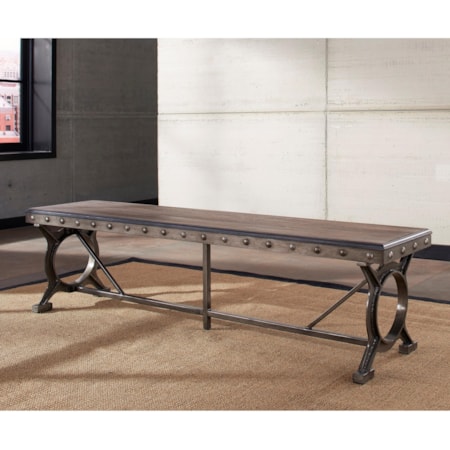 Steel Frame Bench