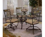 Hillsdale Pompei 48" Round Dining Table