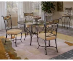 Hillsdale Pompei 48" Round Dining Table