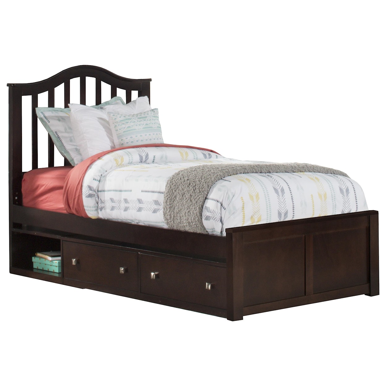 Hillsdale Schoolhouse Twin Bed w/ Storage