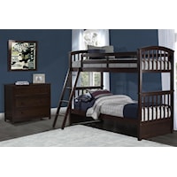 Twin over Twin Bunk Bed