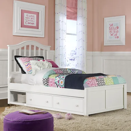 Twin Bed w/ Storage