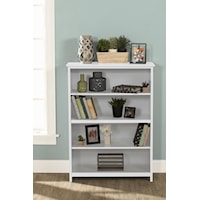 Open Vertical Bookcase