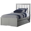 Hillsdale Schoolhouse Twin Storage Bed