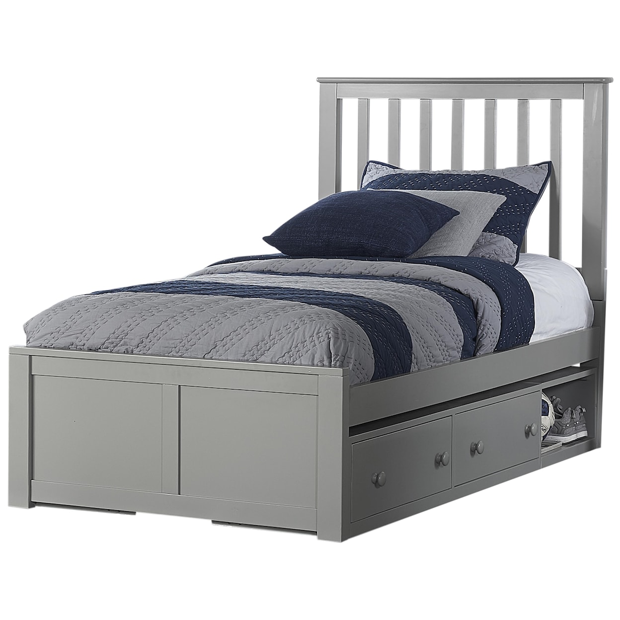 Hillsdale Schoolhouse Twin Storage Bed