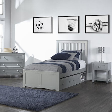 Twin Storage Bed