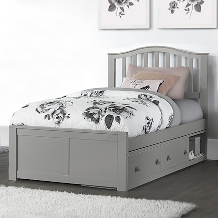 Twin Bed w/ Storage