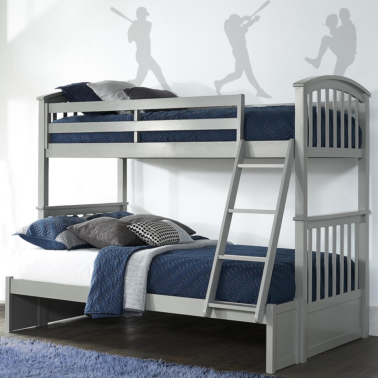 Hillsdale Schoolhouse Twin over Full Bunk Bed