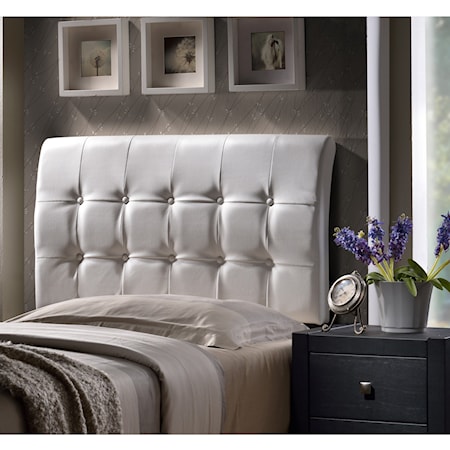 Lusso Queen Headboard with Rails