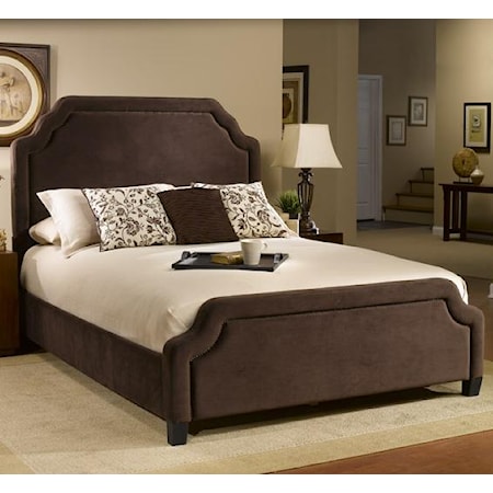 Queen Carlyle Fabric Bed